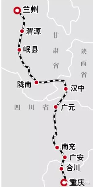 最新！蘭渝鐵路路基工程完成，廣元至重慶北段項目招標(biāo)