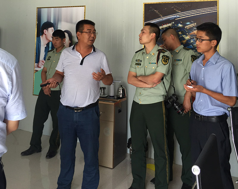 省安委會督查組檢查階州廣場安全生產(chǎn)建設(shè)