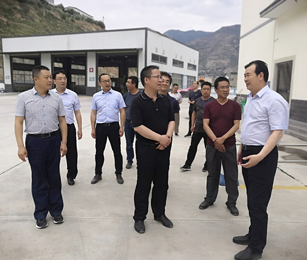 隴南市委常委、組織部部長楊郃調(diào)研指導(dǎo)市龍江城鄉(xiāng)發(fā)展集團公司黨建工作